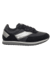 Benetton Sneakersy w kolorze czarno-srebrnym