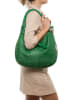 Anna Morellini Leren schoudertas "Concetta" groen - (B)38 x (H)34 x (D)19 cm