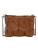 Anna Morellini Leren schoudertas lichtbruin - (B)20 x (H)14 x (D)9 cm