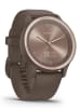 Garmin Hybrid-Smartwatch "vívomove® Sport" in Braun/ Roségold