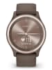 Garmin Hybrid-Smartwatch "vívomove® Sport" in Braun/ Roségold