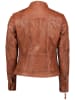 7eleven Lederjacke "Begona" in Hellbraun