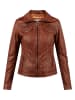 7eleven Lederjacke in Hellbraun