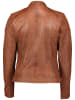 7eleven Lederjacke "Sarra" in Hellbraun