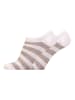 UphillSport Socken in Grau/ Weiß