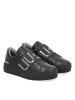 Liu Jo Leder-Sneakers in Schwarz