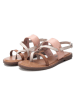 Refresh Sandalen in Rosa/ Beige