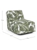 Bizzotto Szezlong ze wzorem - (S)90 x (W)70 x (G)60 cm