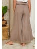 Lin Passion Linnen broek taupe