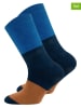 ewers 2-delige set: sokken blauw/bruin