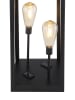 Globo lighting Lampa solarna LED "Doris" w kolorze czarnym - wys. 53 cm