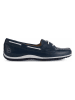 Geox Leren mocassins "Vega" donkerblauw