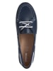 Geox Leren mocassins "Vega" donkerblauw