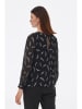 TATUUM Blouse zwart/meerkleurig