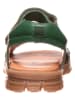 Bundgaard Leder-Sandalen "Julius" in Grün