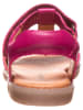 Bundgaard Leder-Sandalen "Reno" in Pink