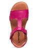 Bundgaard Leder-Sandalen "Reno" in Pink