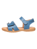 lamino Leder-Sandalen in Blau