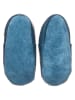 lamino Leren kruipschoenen donkerblauw