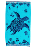 Le Comptoir de la Plage Ręcznik plażowy w kolorze błękitno-niebieskim - 175 x 100 cm