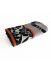 Le Comptoir de la Plage Strandtuch "Wakama - Eldorado" in Grau/ Schwarz - (L)175 x (B)100 cm