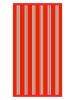 Le Comptoir de la Plage Strandlaken "Milonga" oranje - (L)170 x (B)90 cm