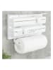 Chefware Keukenrolhouder wit - (B)38 x (H)22 x (D)8 cm