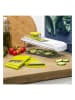 Chefware Gemüsereibe in Grün/ Weiß - (B)27,5 x (H)12,7 x (T)14 cm