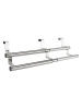 Profiline Roestvrijstalen theedoekenrek - (B)40 x (H)12 x (D)13,5 cm