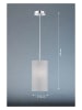 FISCHER & HONSEL Hanglamp "Thor" grijs - (B)150 x Ø 16 cm