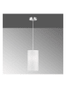 FISCHER & HONSEL Hängeleuchte "Thor" in Weiß - (B)150 x Ø 16 cm