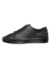 Ecco Skórzane sneakersy "Soft 8" w kolorze czarnym