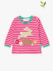 Toby Tiger Longsleeve "Leaping Bunny" in Pink