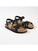 BACKSUN Sandalen "Andes" in Schwarz