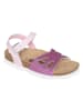 BACKSUN Sandały "Fly" w kolorze fioletowo-jasnoróżowym