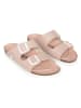 BACKSUN Pantoletten "Bali" in Rosa