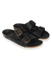 BACKSUN Pantoletten "Bali" in Schwarz