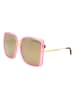 Gucci Damen-Sonnenbrille in Rosa