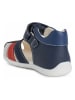 Geox Halbsandalen "Elthan" in Dunkelblau/ Rot