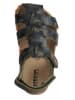 Geox Halbsandalen "Chalki" in Khaki/ Dunkelblau