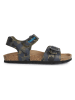 Geox Sandalen "Ghita" kaki/donkerblauw