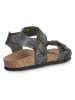 Geox Sandalen "Ghita" kaki/donkerblauw