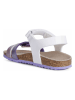 Geox Sandalen "Adriel" in Flieder/ Weiß