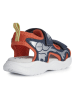 Geox Sandalen "Splush" in Orange/ Dunkelblau