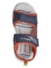 Geox Sandalen "Splush" in Orange/ Dunkelblau