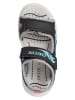 Geox Sandalen "Splush" zwart/lichtblauw