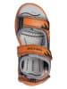 Geox Sandalen "Splush" oranje/zwart