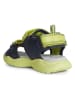 Geox Sandalen "Splush" limoengroen/donkerblauw
