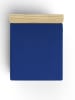 Colorful Cotton Renforcé-Spannbettlaken in Blau
