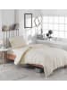 Colorful Cotton Beddengoedset "Paint" lichtbruin